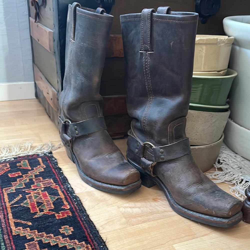 Women’s Frye 12R Harness Boots